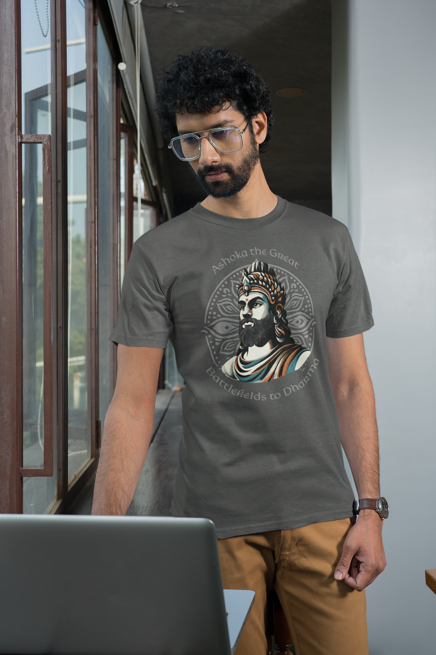 Ashoka the Great Unisex T-Shirt - The Indian Chronicles