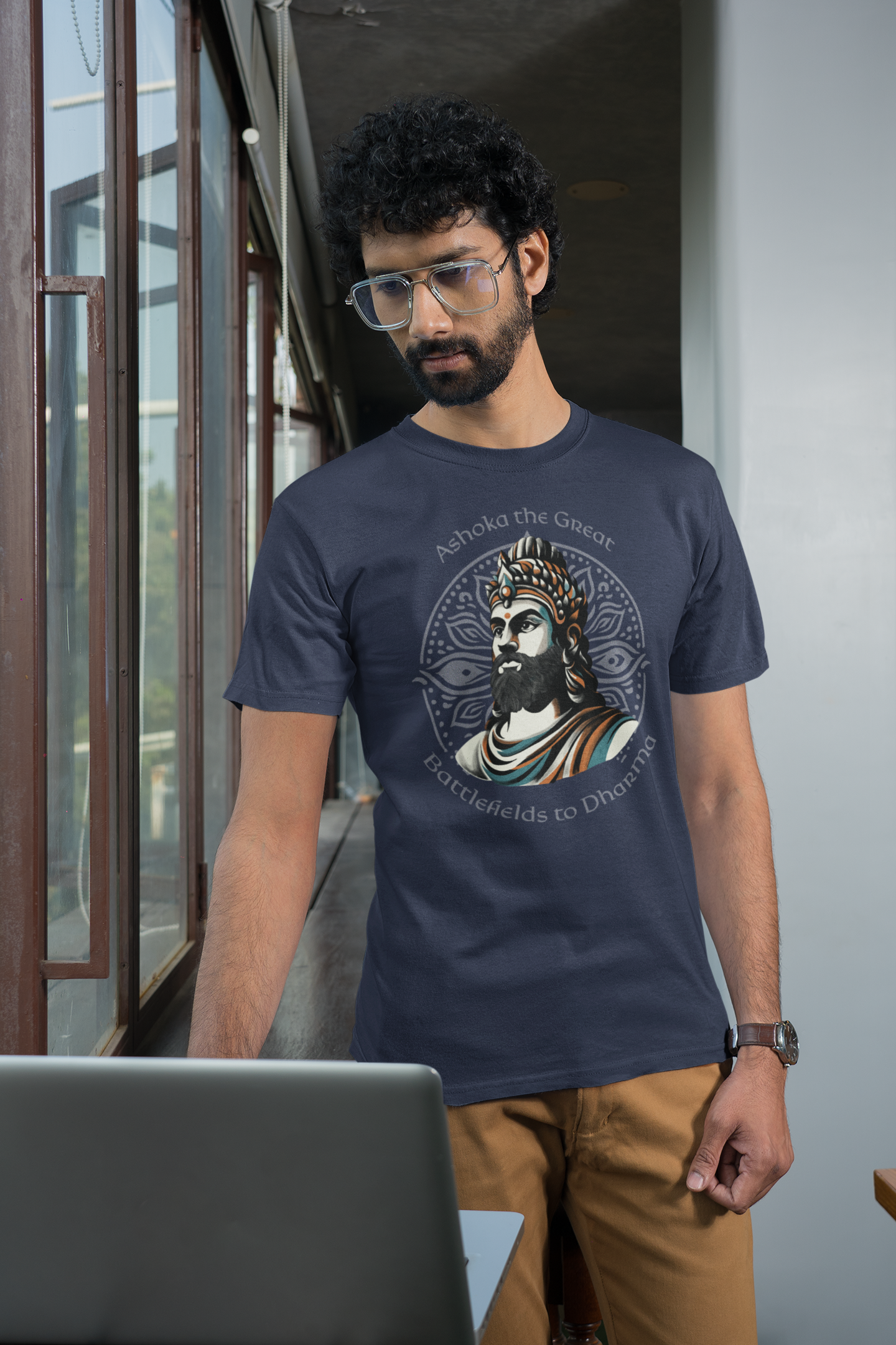 Ashoka the Great Unisex T-Shirt - The Indian Chronicles