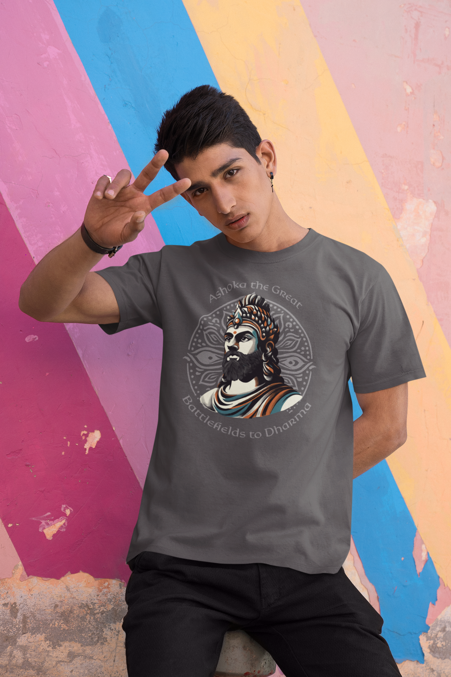 Ashoka the Great Unisex T-Shirt - The Indian Chronicles