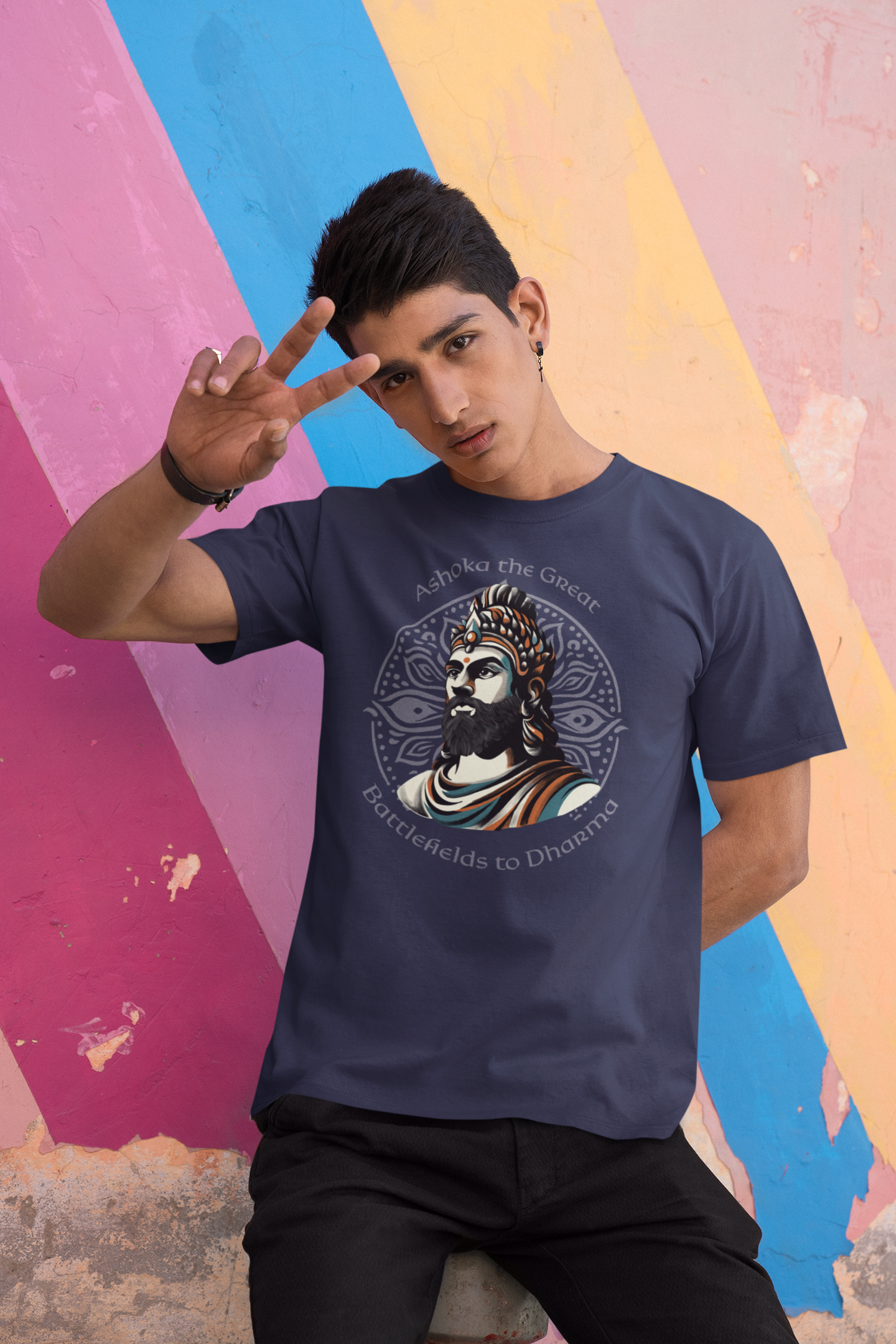 Ashoka the Great Unisex T-Shirt - The Indian Chronicles