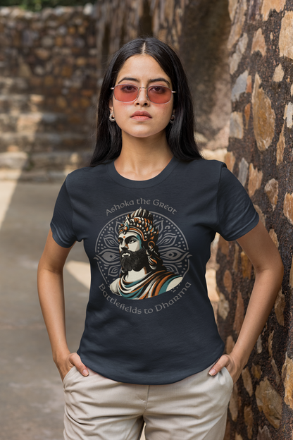 Ashoka the Great Women’s Short Sleeve T-Shirt - The Indian Chronicles