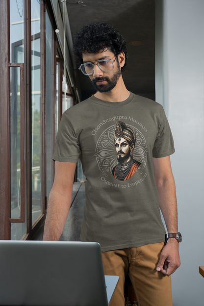 Chandragupta Maurya Unisex T-Shirt - The Indian Chronicles