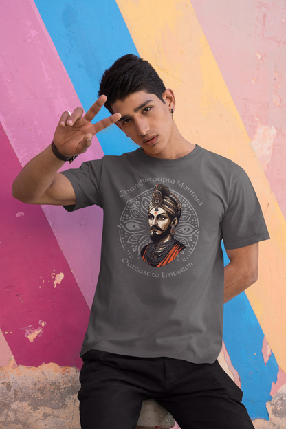 Chandragupta Maurya Unisex T-Shirt - The Indian Chronicles