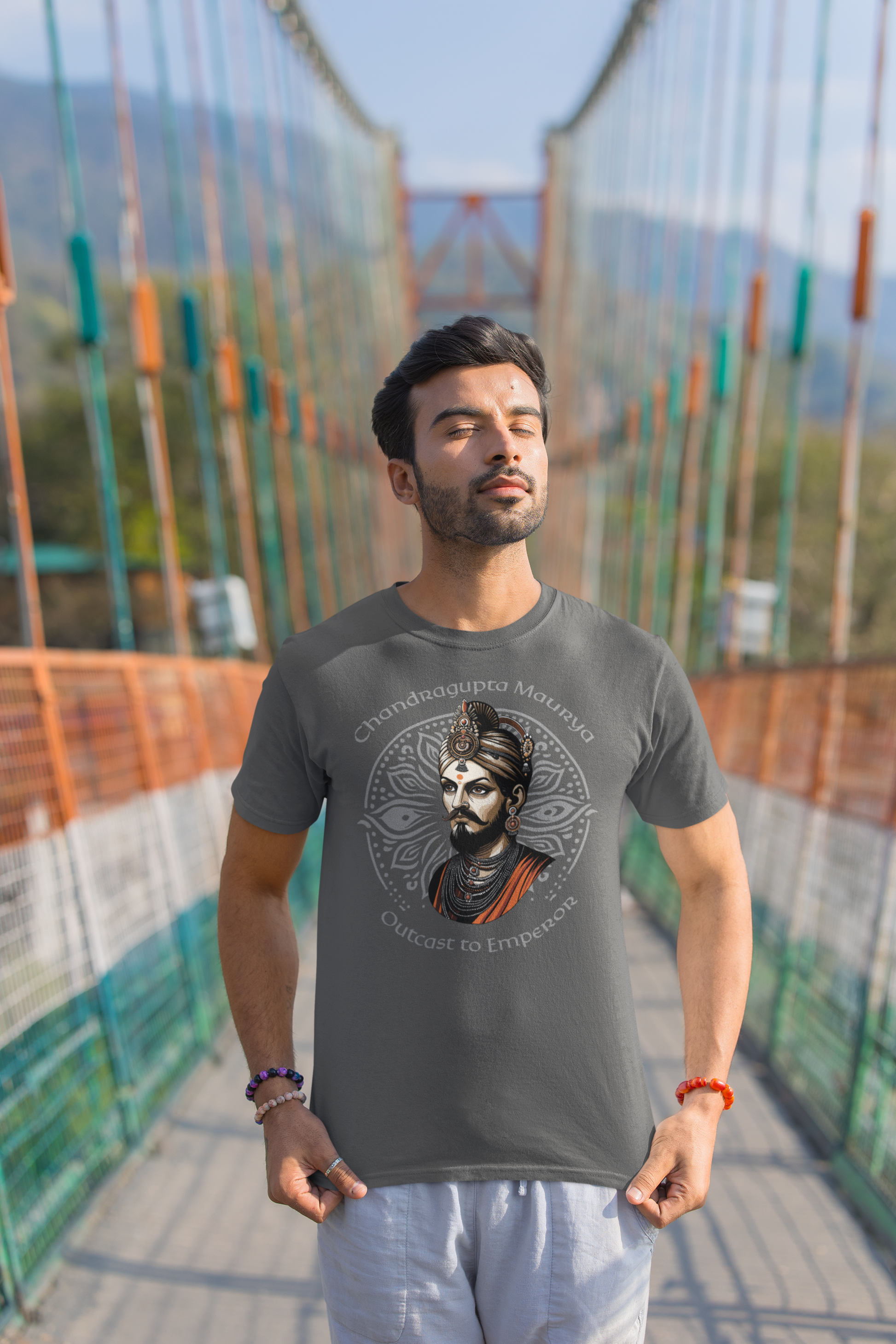 Chandragupta Maurya Unisex T-Shirt - The Indian Chronicles