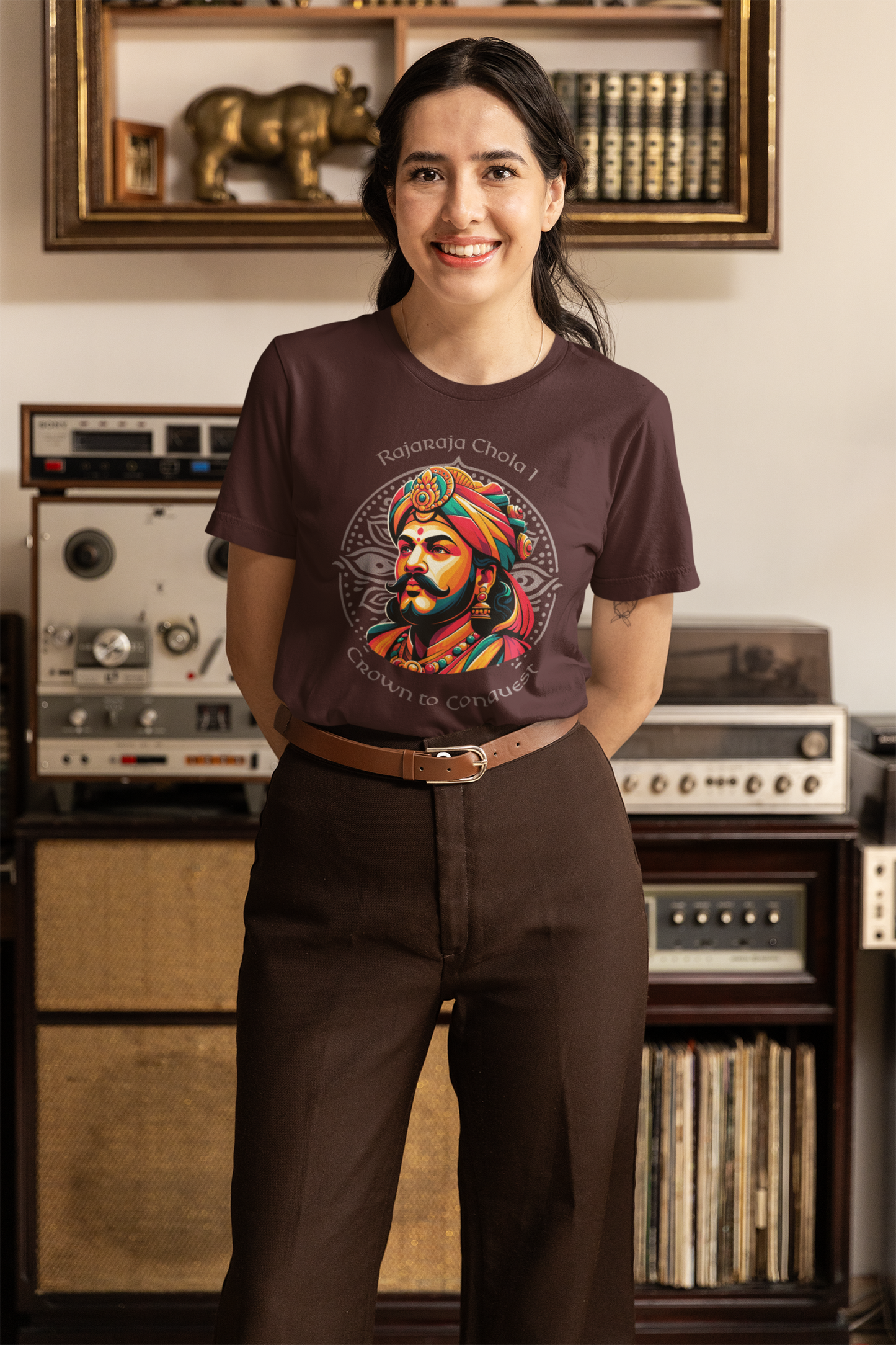 Rajaraja Chola I Unisex T-Shirt - The Indian Chronicles