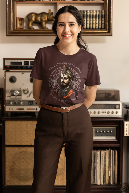 Chandragupta Maurya Unisex T-Shirt - The Indian Chronicles