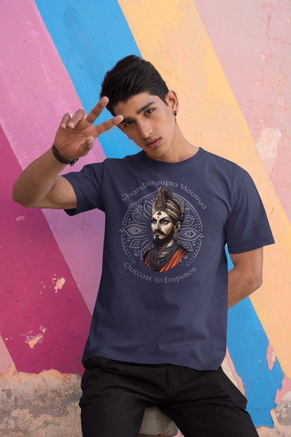 Chandragupta Maurya Unisex T-Shirt - The Indian Chronicles