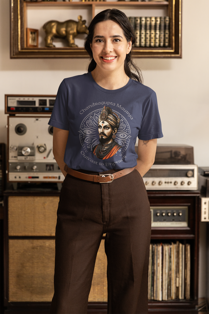 Chandragupta Maurya Unisex T-Shirt - The Indian Chronicles