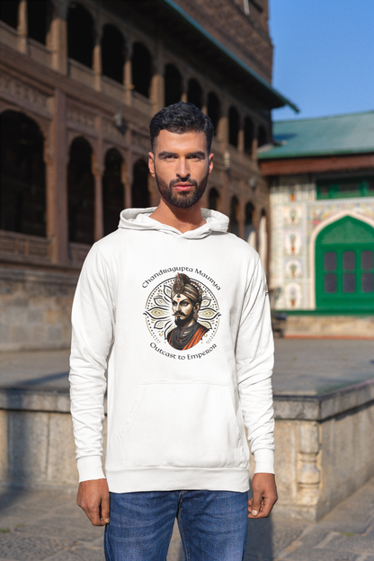 Chandragupta Maurya Hoodie (Unisex) - The Indian Chronicles