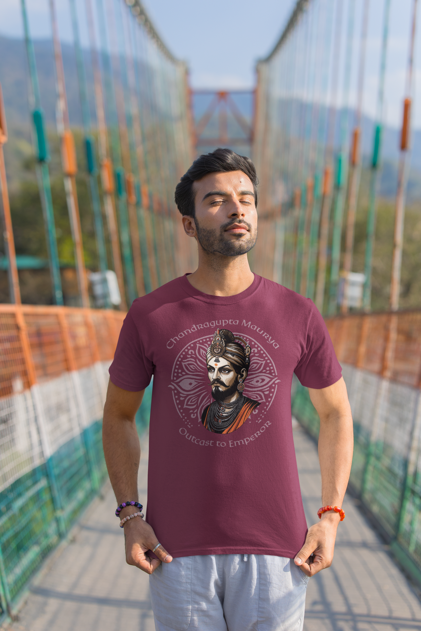 Chandragupta Maurya Unisex T-Shirt - The Indian Chronicles