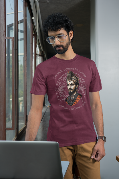 Chandragupta Maurya Unisex T-Shirt - The Indian Chronicles