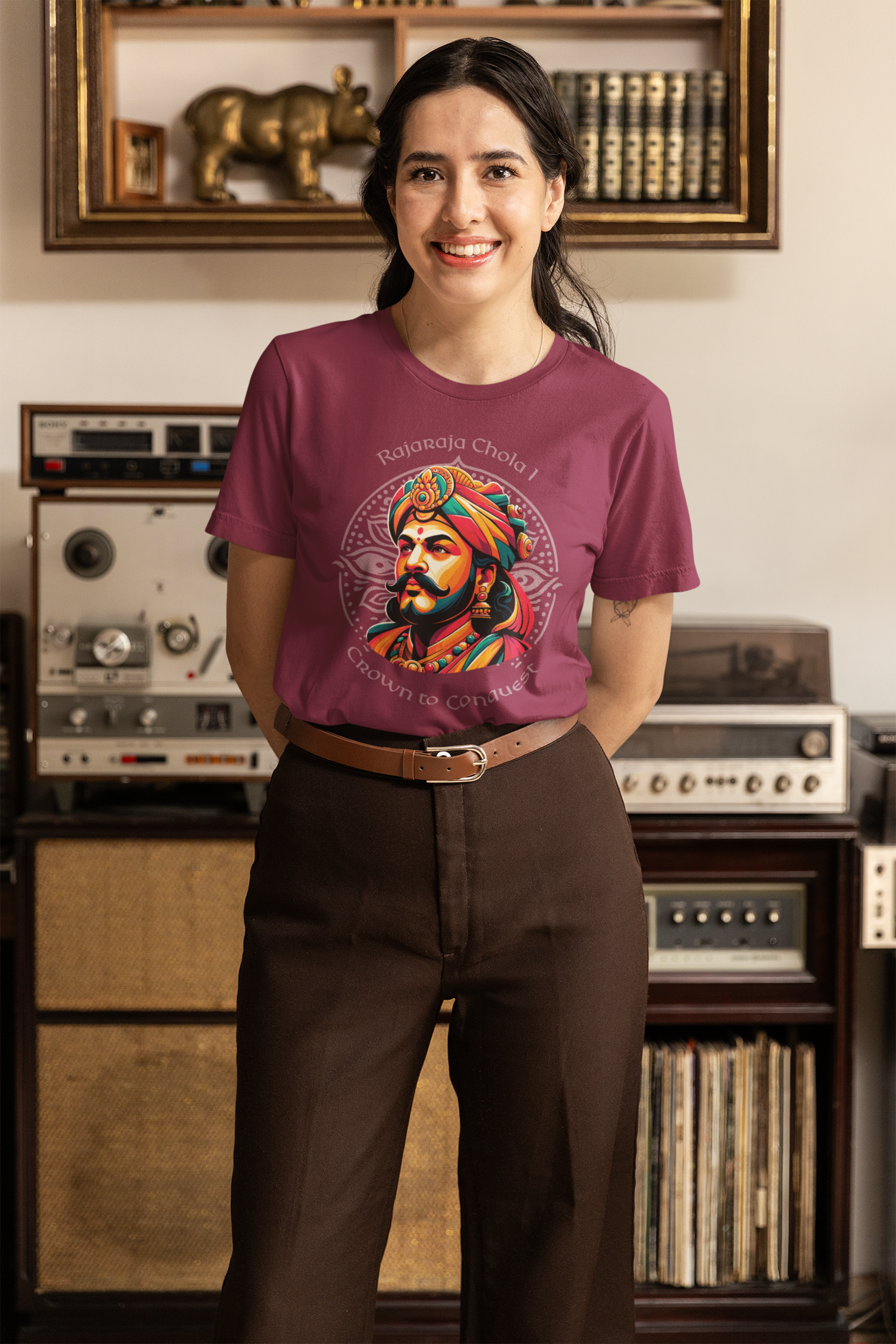 Rajaraja Chola I Unisex T-Shirt - The Indian Chronicles