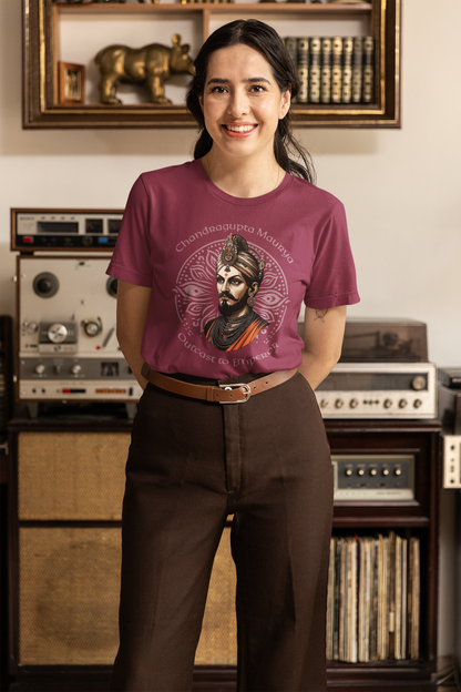 Chandragupta Maurya Unisex T-Shirt - The Indian Chronicles