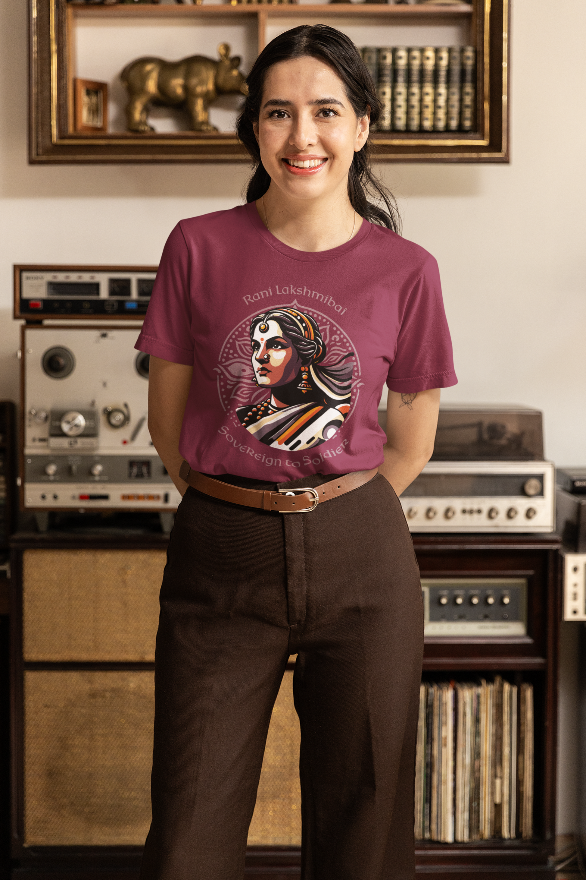 Rani Lakshmibai Unisex T-Shirt - The Indian Chronicles