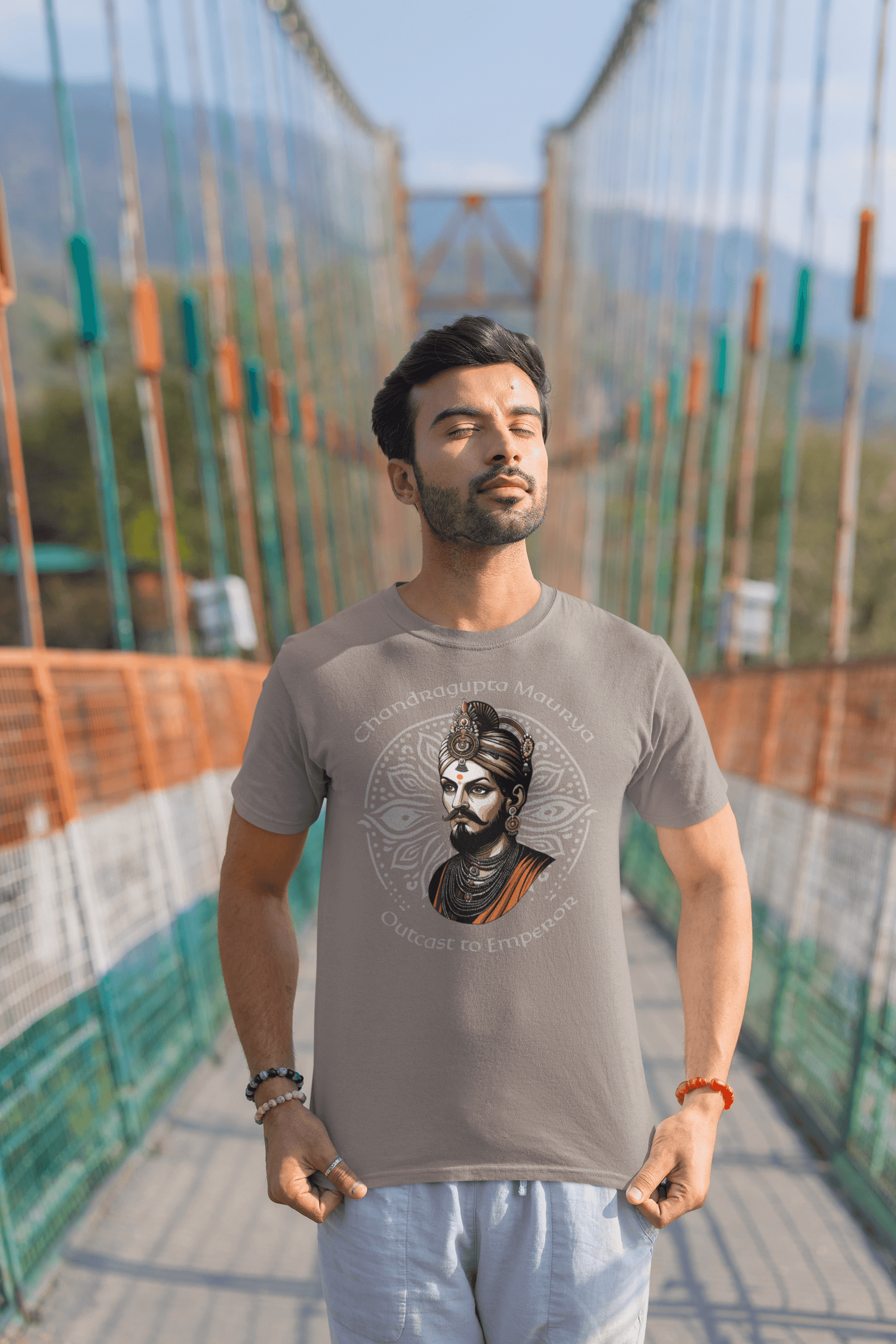 Chandragupta Maurya Unisex T-Shirt - The Indian Chronicles