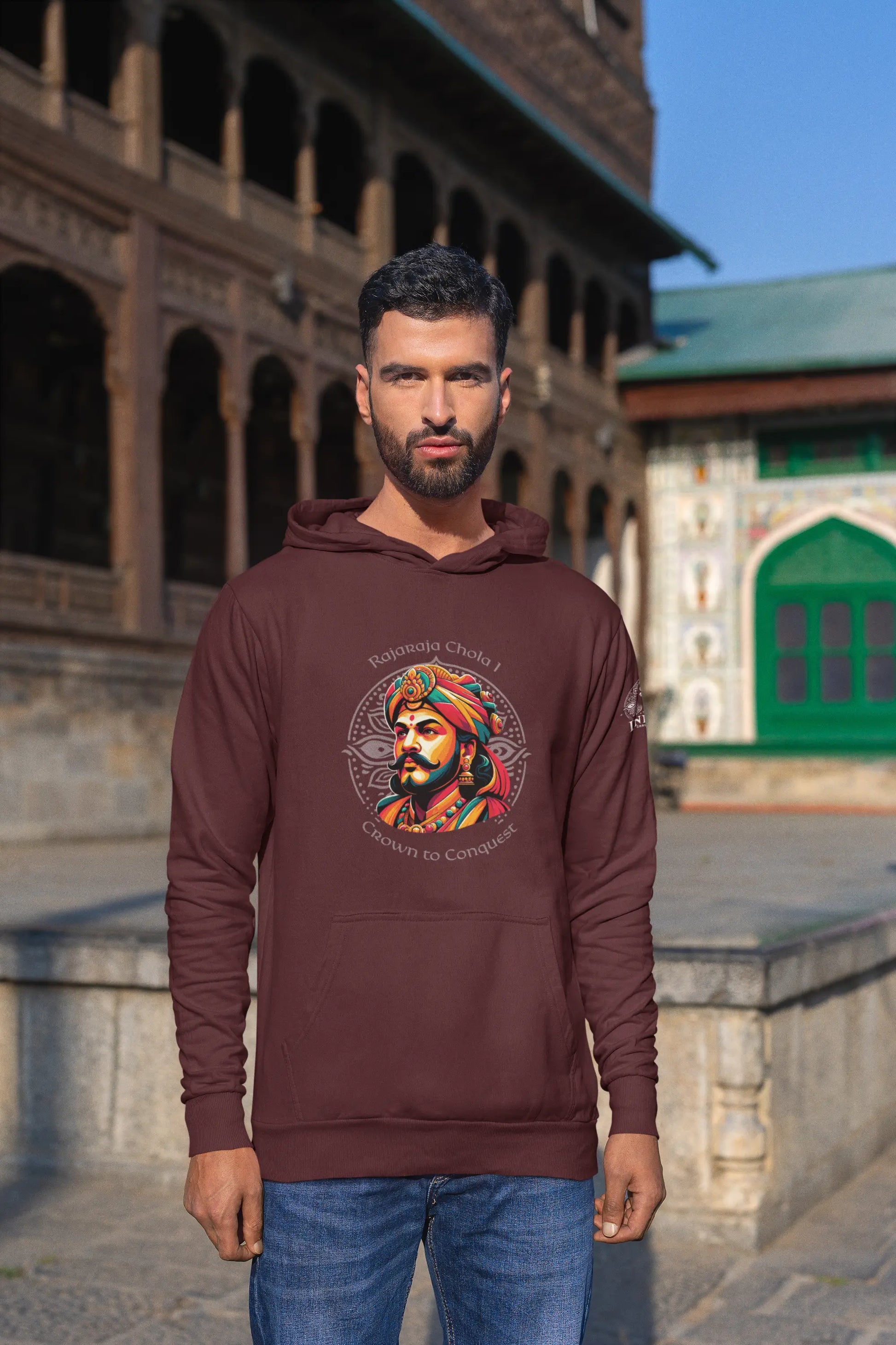 Rajaraja Chola I Hoodie (Unisex) - The Indian Chronicles