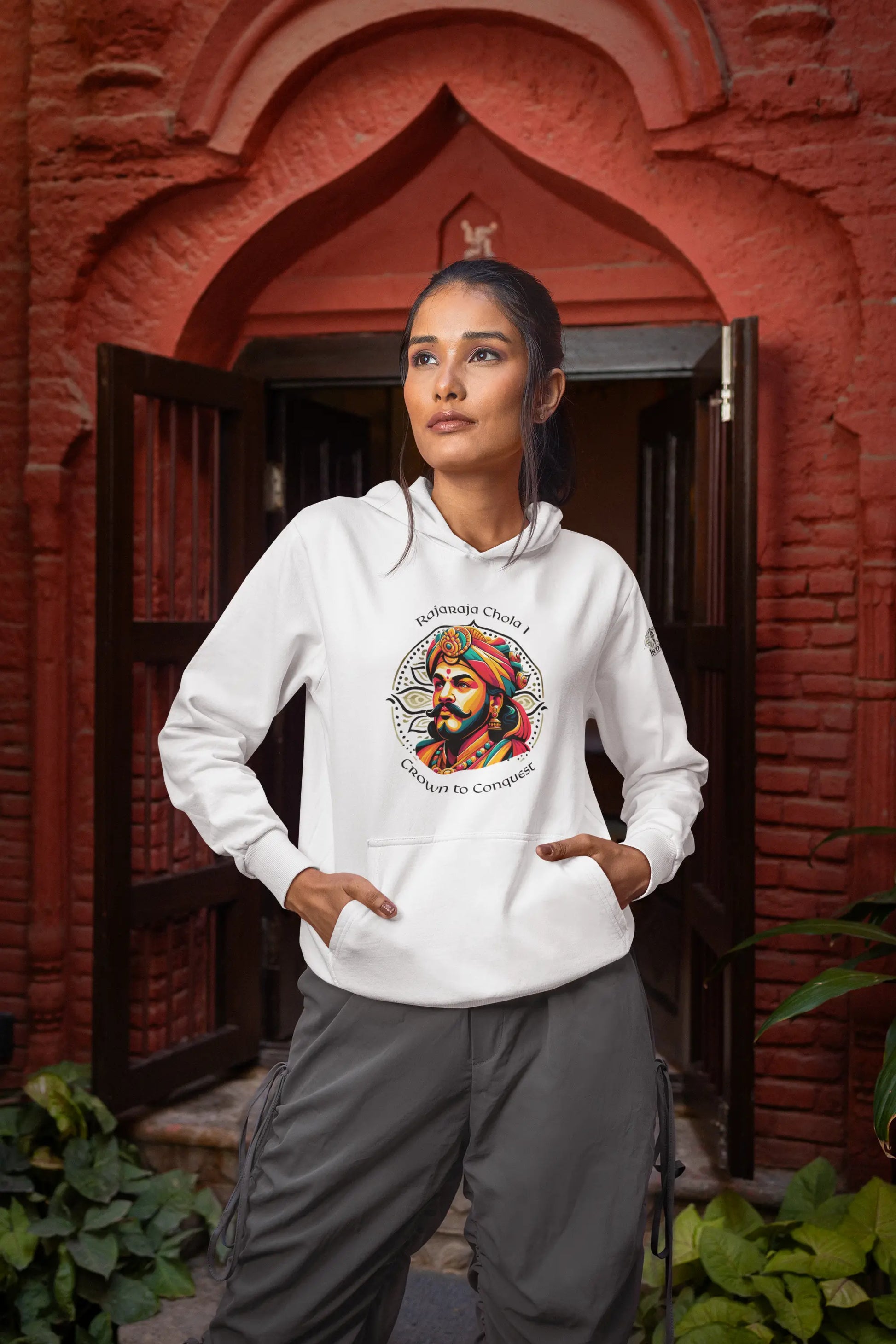 Rajaraja Chola I Hoodie (Unisex) - The Indian Chronicles