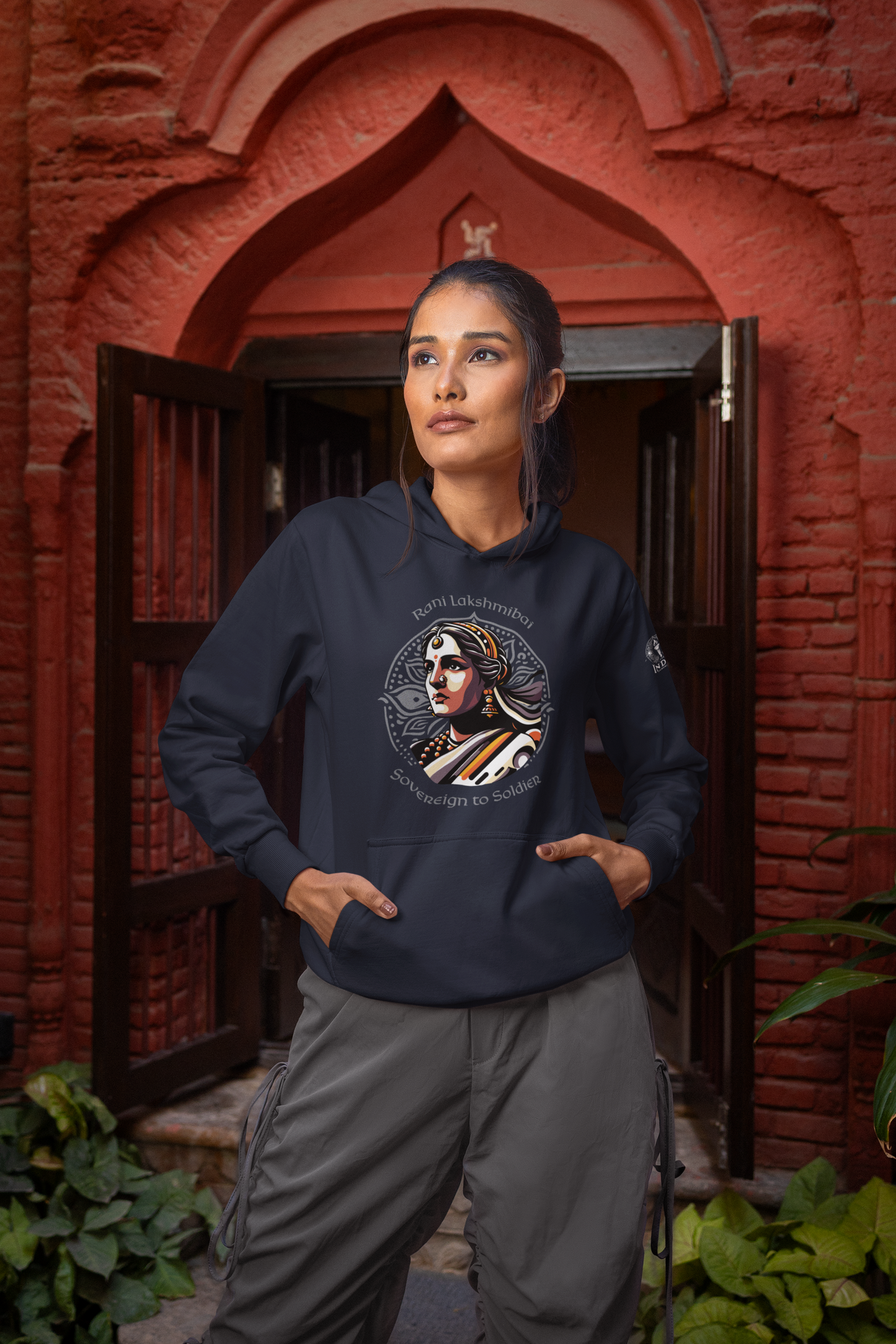 Rani Lakshmibai Hoodie (Unisex) - The Indian Chronicles