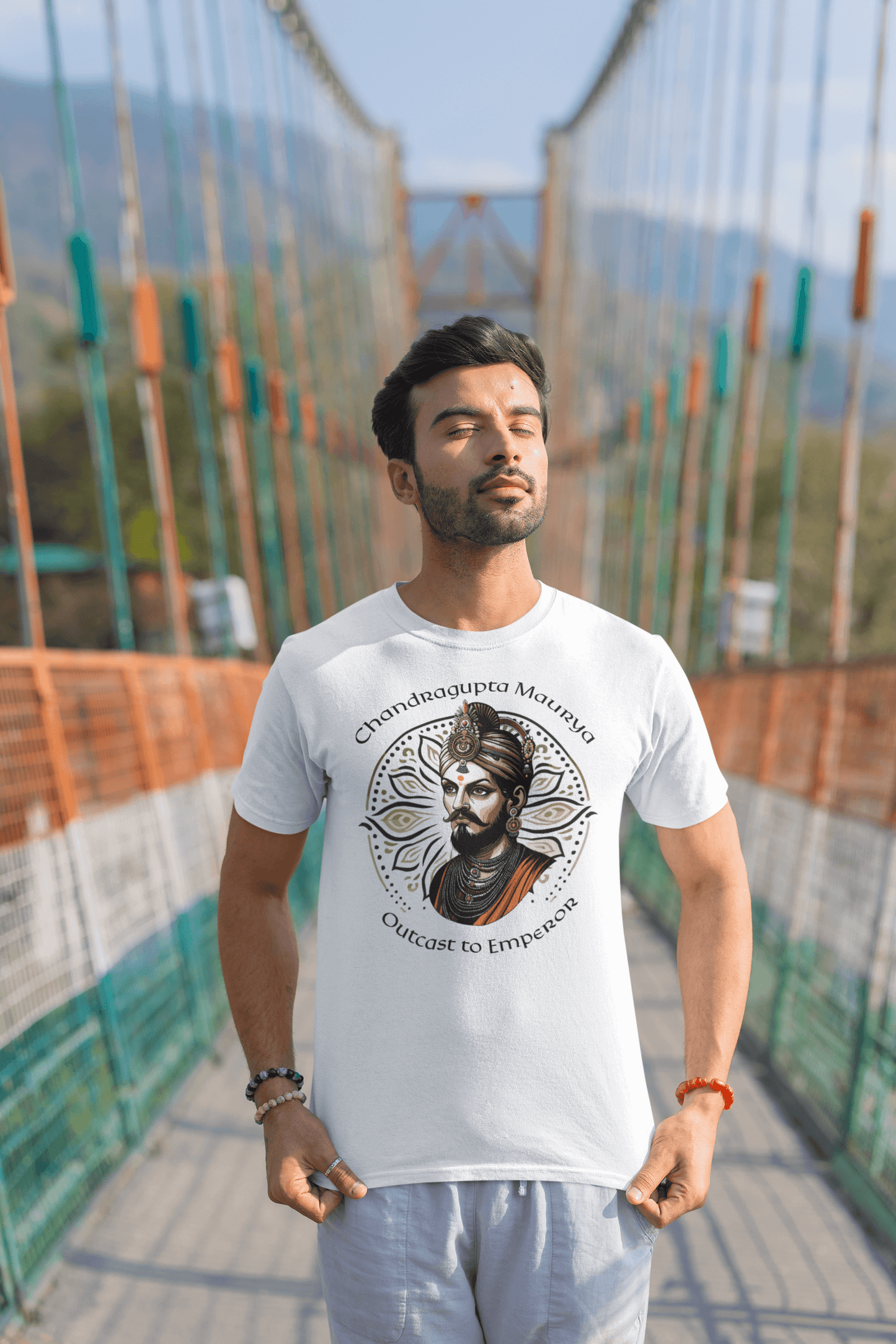 Chandragupta Maurya Unisex T-Shirt - The Indian Chronicles