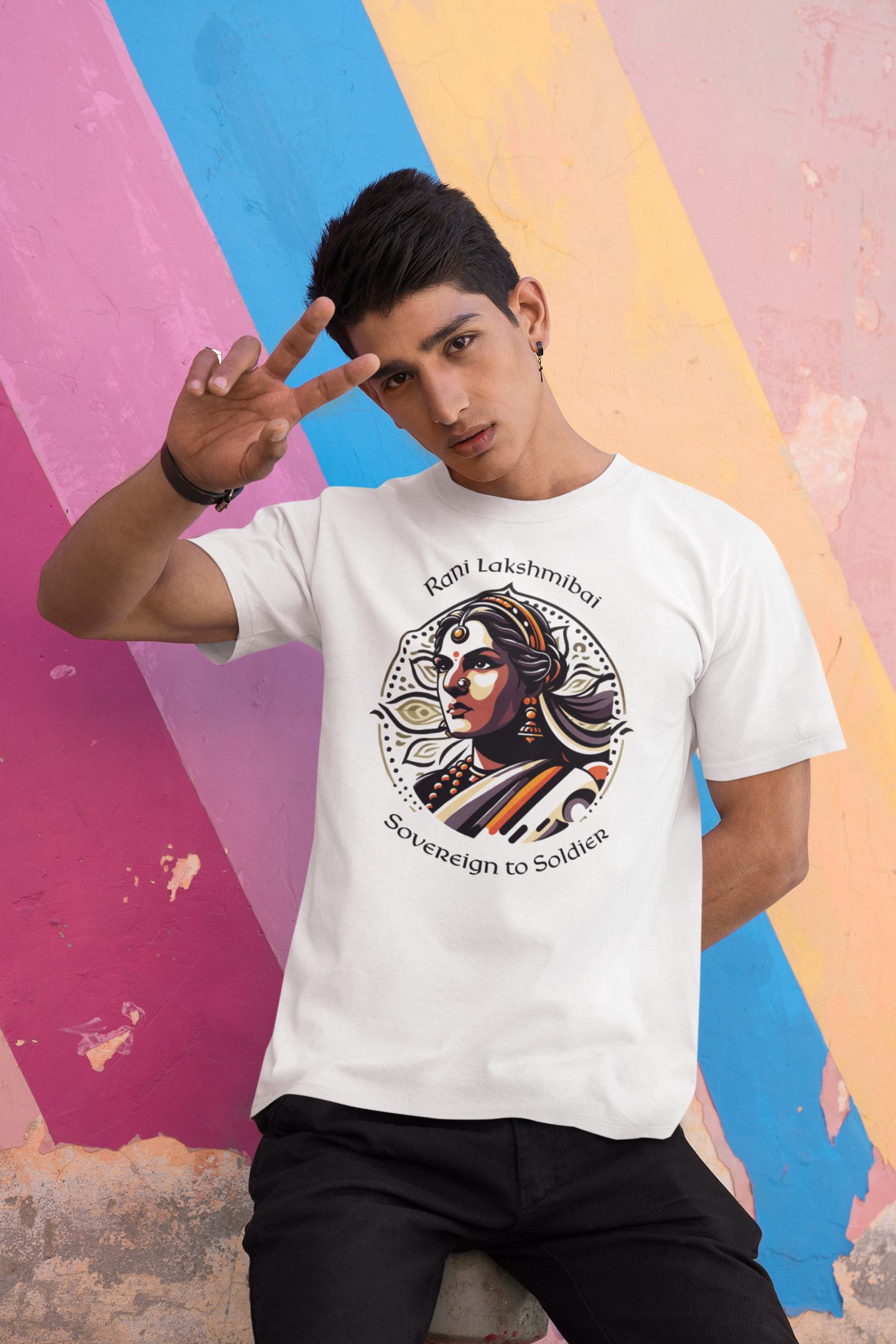 Rani Lakshmibai Unisex T-Shirt - The Indian Chronicles