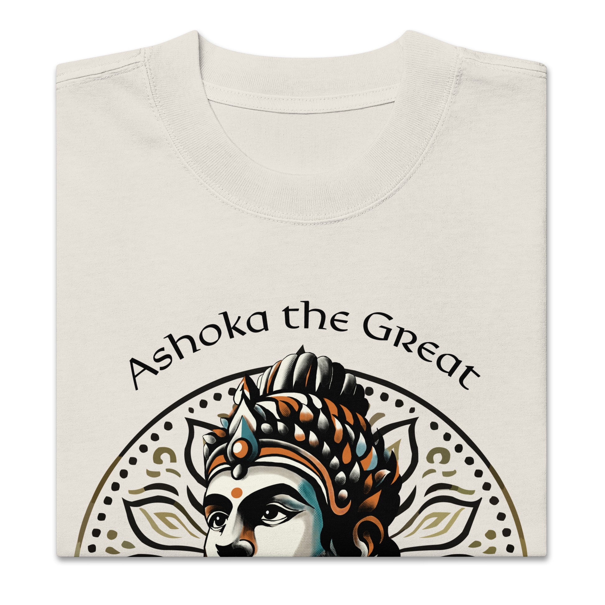 Ashoka the Great Oversized T-Shirt (Unisex) - The Indian Chronicles