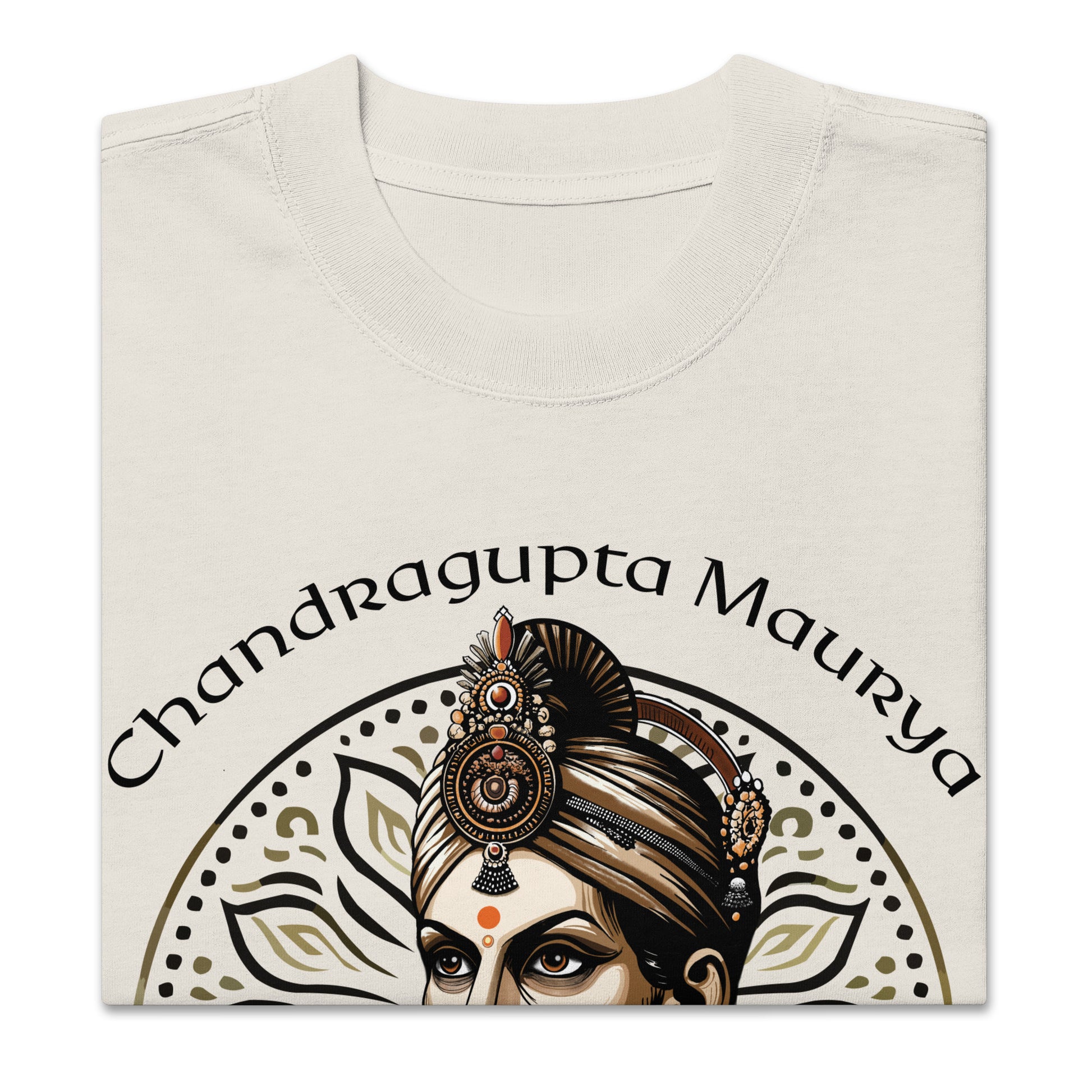 Chandragupta Maurya Oversized T-Shirt (Unisex) - The Indian Chronicles