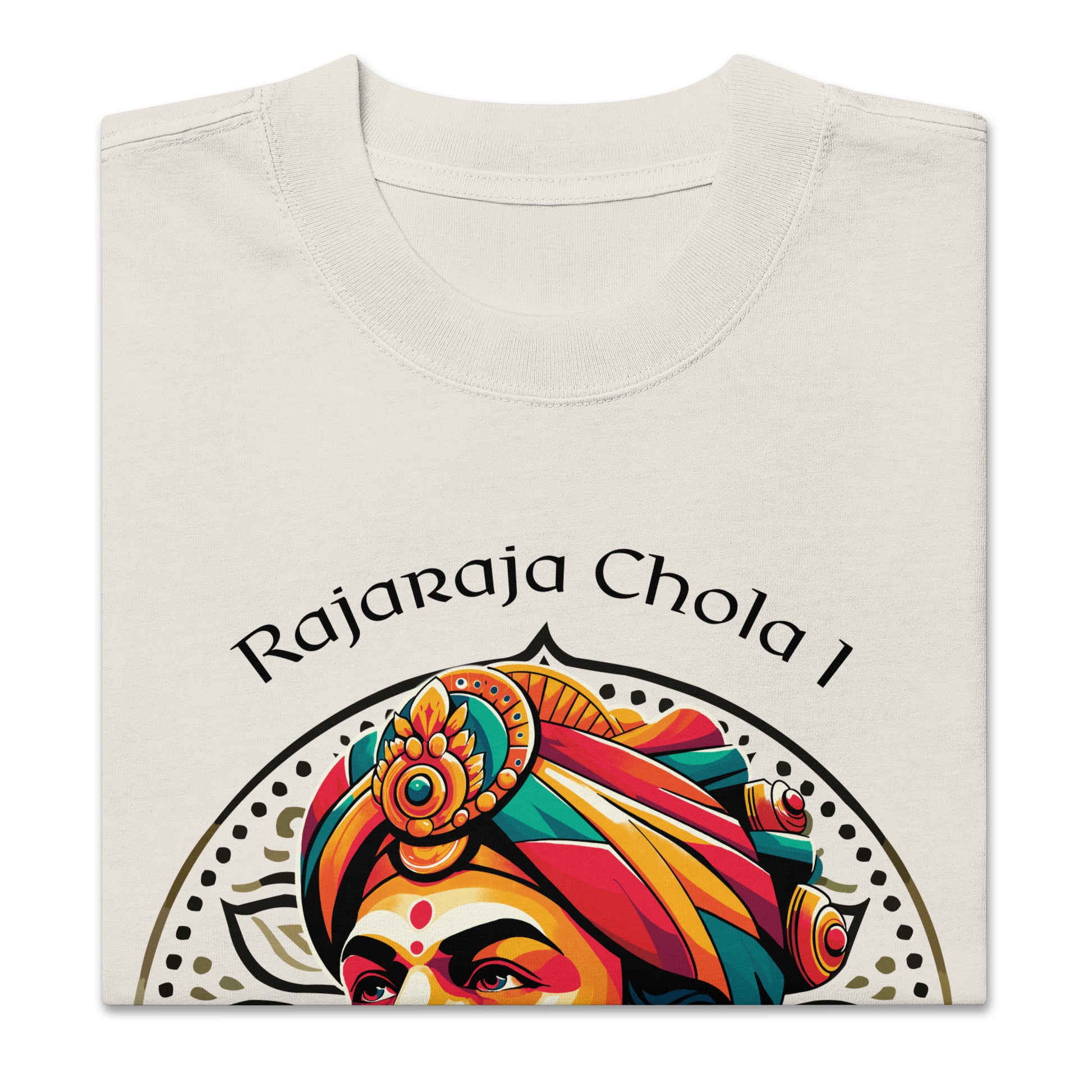 Rajaraja Chola I Oversized T-Shirt (Unisex) - The Indian Chronicles