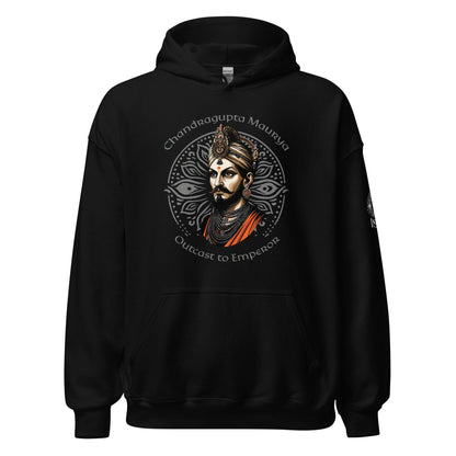 Chandragupta Maurya Hoodie (Unisex) - The Indian Chronicles