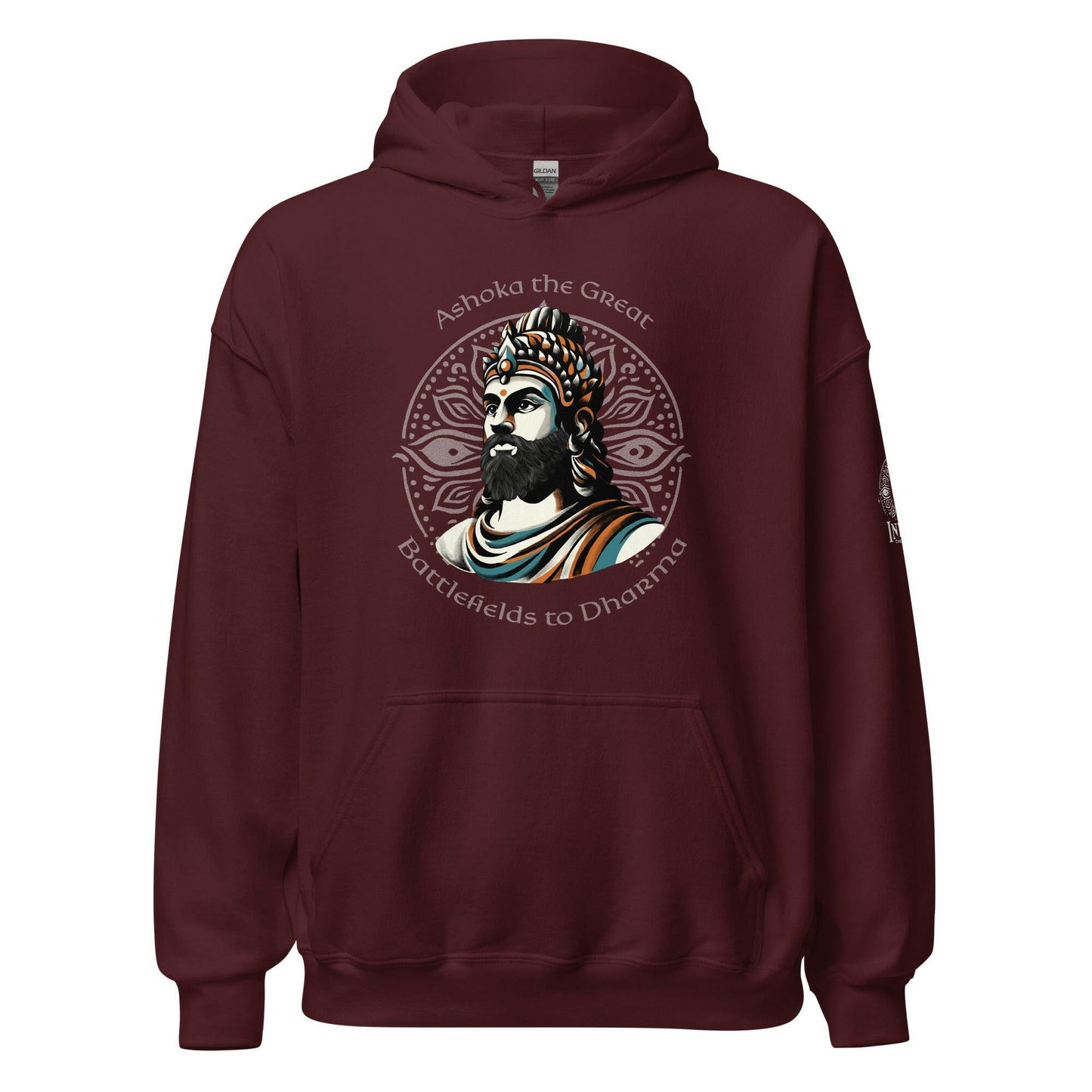 Ashoka the Great Hoodie (Unisex) - The Indian Chronicles