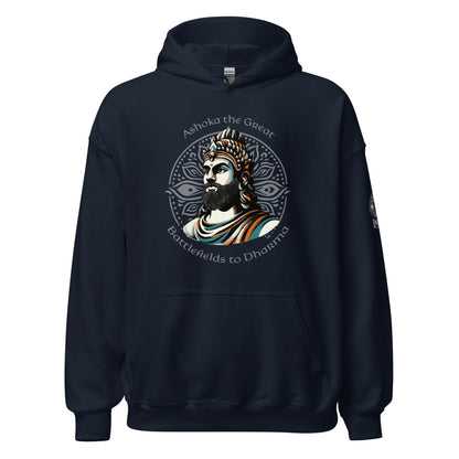 Ashoka the Great Hoodie (Unisex) - The Indian Chronicles