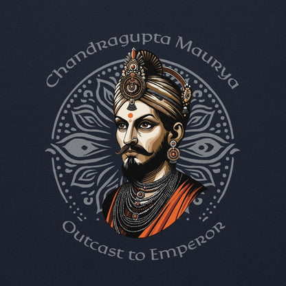 Chandragupta Maurya Hoodie (Unisex) - The Indian Chronicles