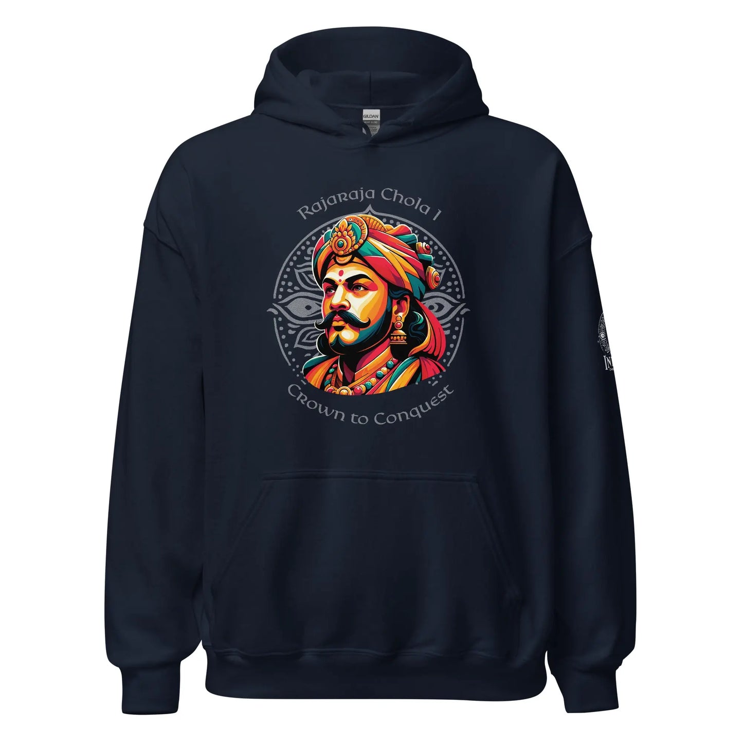 Rajaraja Chola I Hoodie (Unisex) - The Indian Chronicles