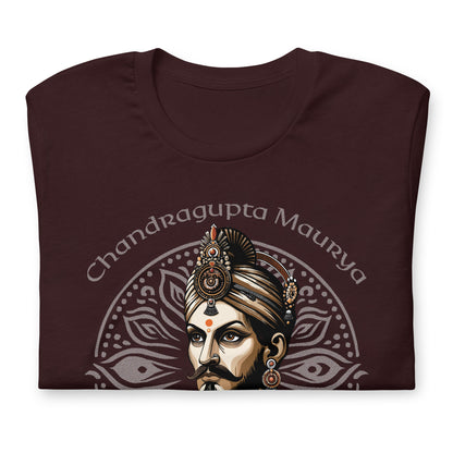 Chandragupta Maurya Unisex T-Shirt - The Indian Chronicles