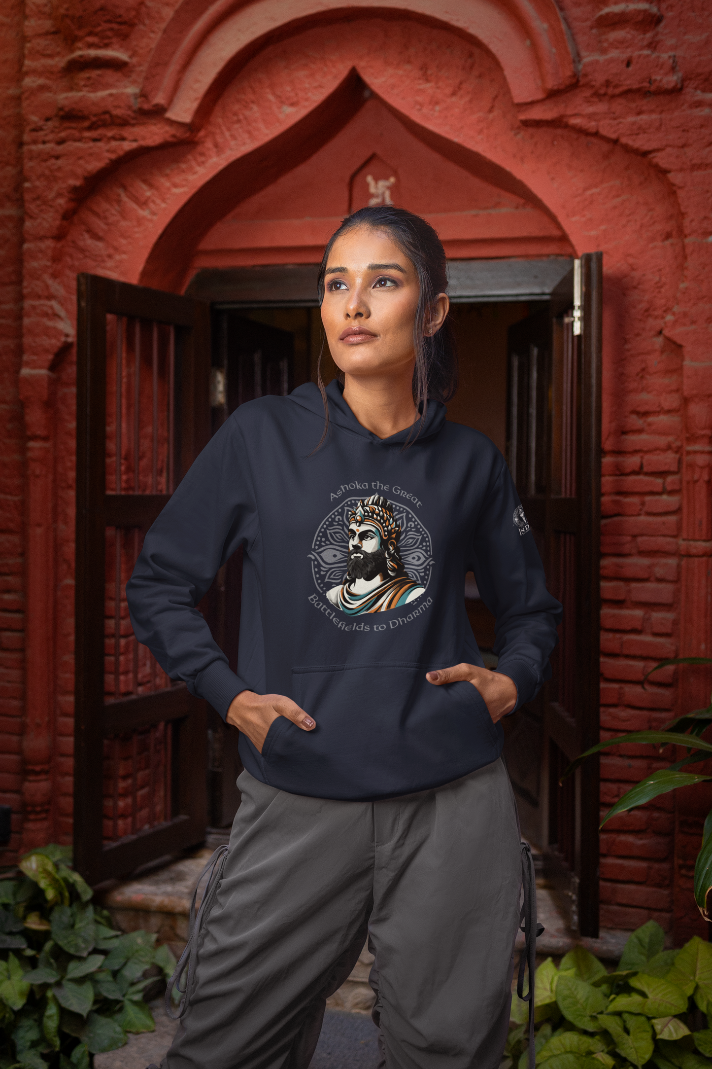 Ashoka the Great Hoodie (Unisex) - The Indian Chronicles