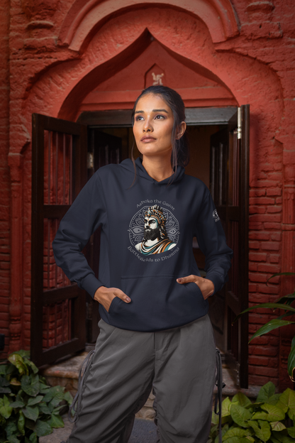 Ashoka the Great Hoodie (Unisex) - The Indian Chronicles