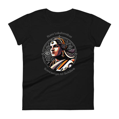 Rani Lakshmibai Women’s Short Sleeve T-Shirt - The Indian Chronicles