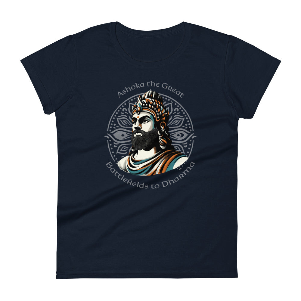 Ashoka the Great Women’s Short Sleeve T-Shirt - The Indian Chronicles